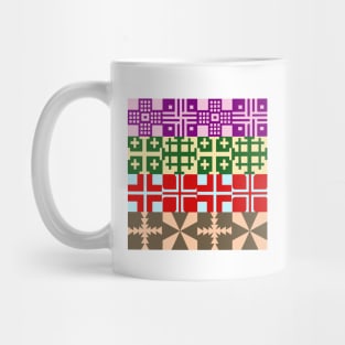 Christian Cross Pattern 1 Mug